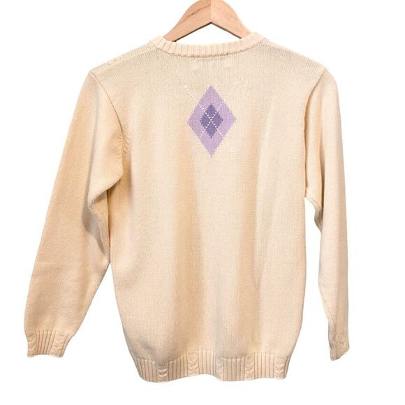 Vintage Tulchan Crewneck Sweater 100% Cotton n Size Small - Picture 2 of 8